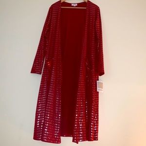 LARGE lularoe maxi cardigan.
